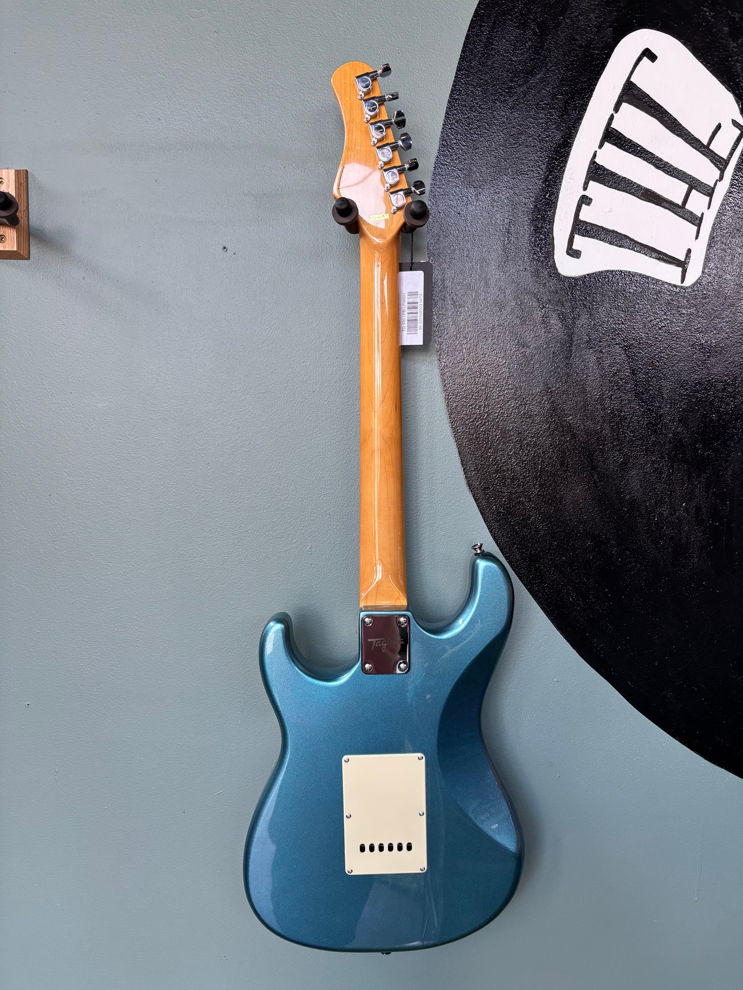 Tagima Usa Tagima TG 530 Double Cut Electric Guitar–Lake Placid Blue