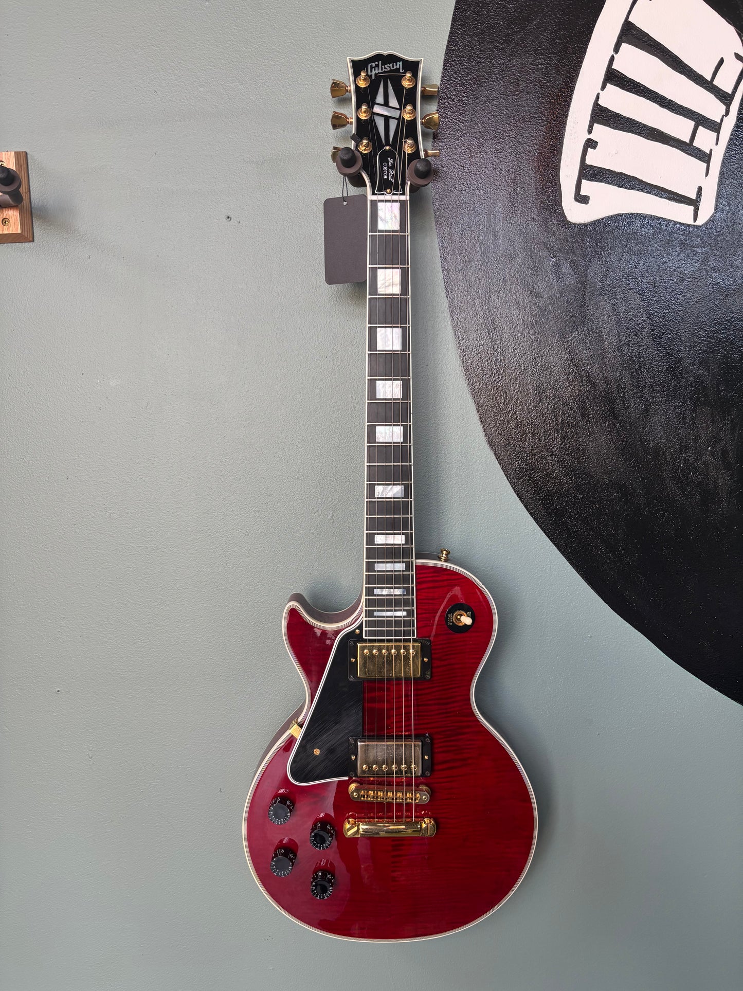 Used 2003 Custom Shop Gibson Les Paul Custom Left Handed