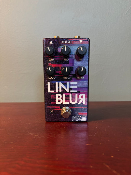Mask Audio Electronics Line Blur