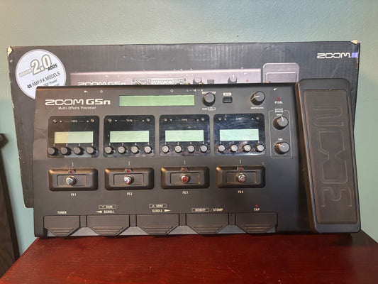 Used Zoom G5N Guitar Multi Effect Pedal