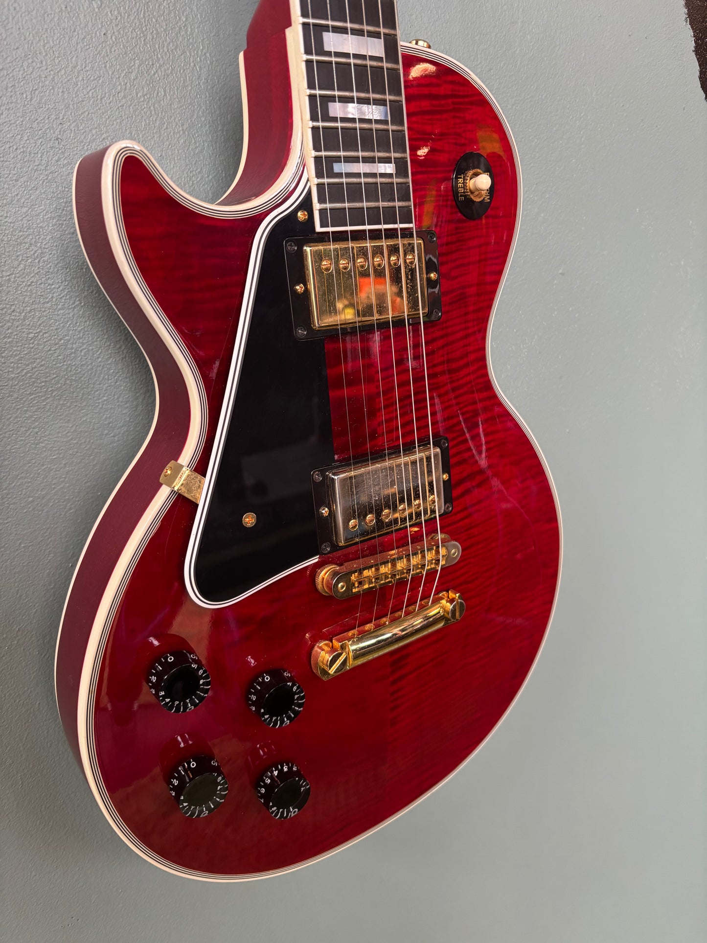 Used 2003 Custom Shop Gibson Les Paul Custom Left Handed