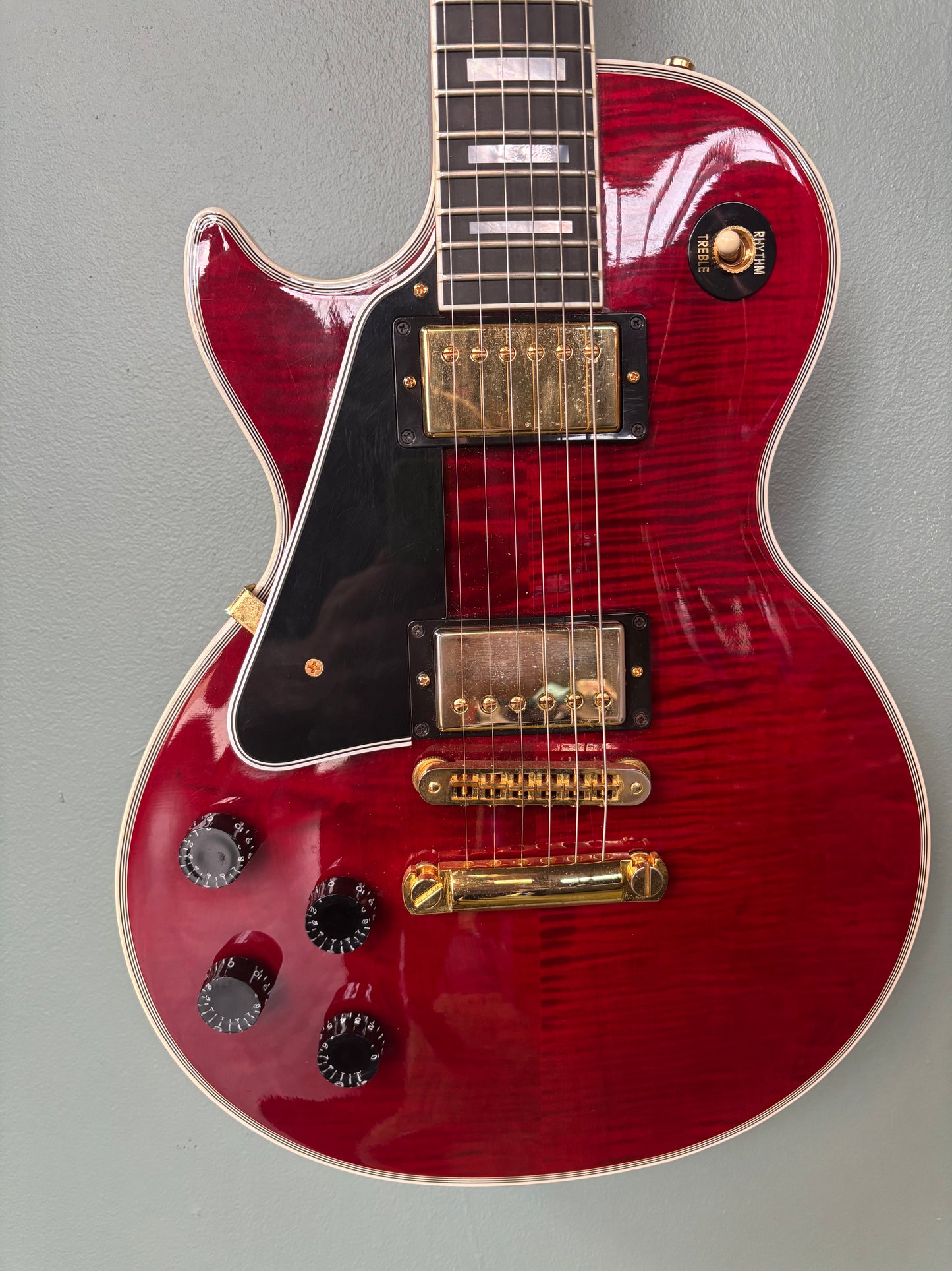 Used 2003 Custom Shop Gibson Les Paul Custom Left Handed