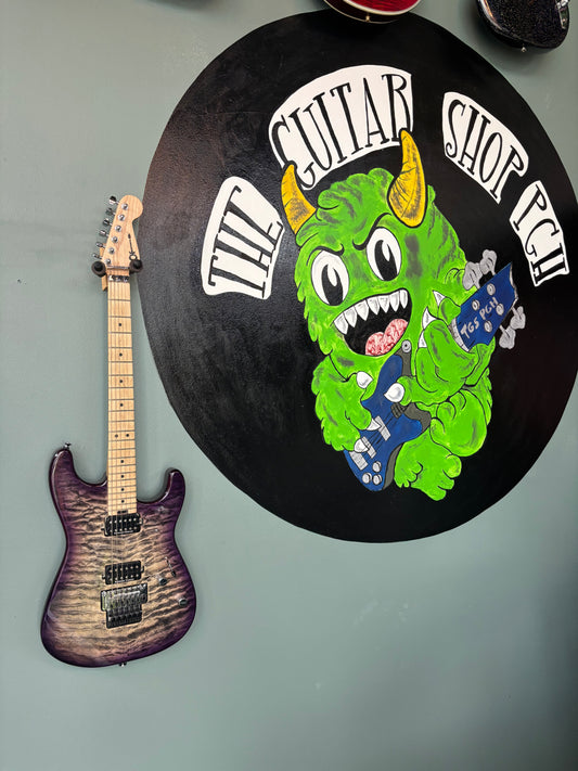 Used Charvel Pro-Mod San Dimas Style 1 HH FR M QM Purple Phaze