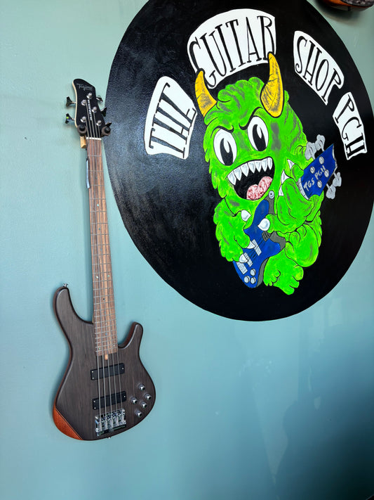 Tagima USA Millenium Top 5 Bass Guitar – Black