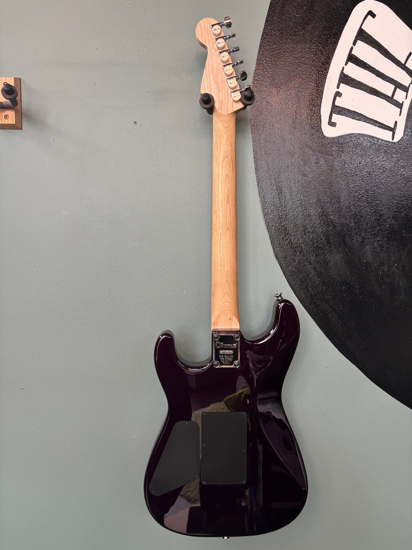 Used Charvel Pro-Mod San Dimas Style 1 HH FR M QM Purple Phaze