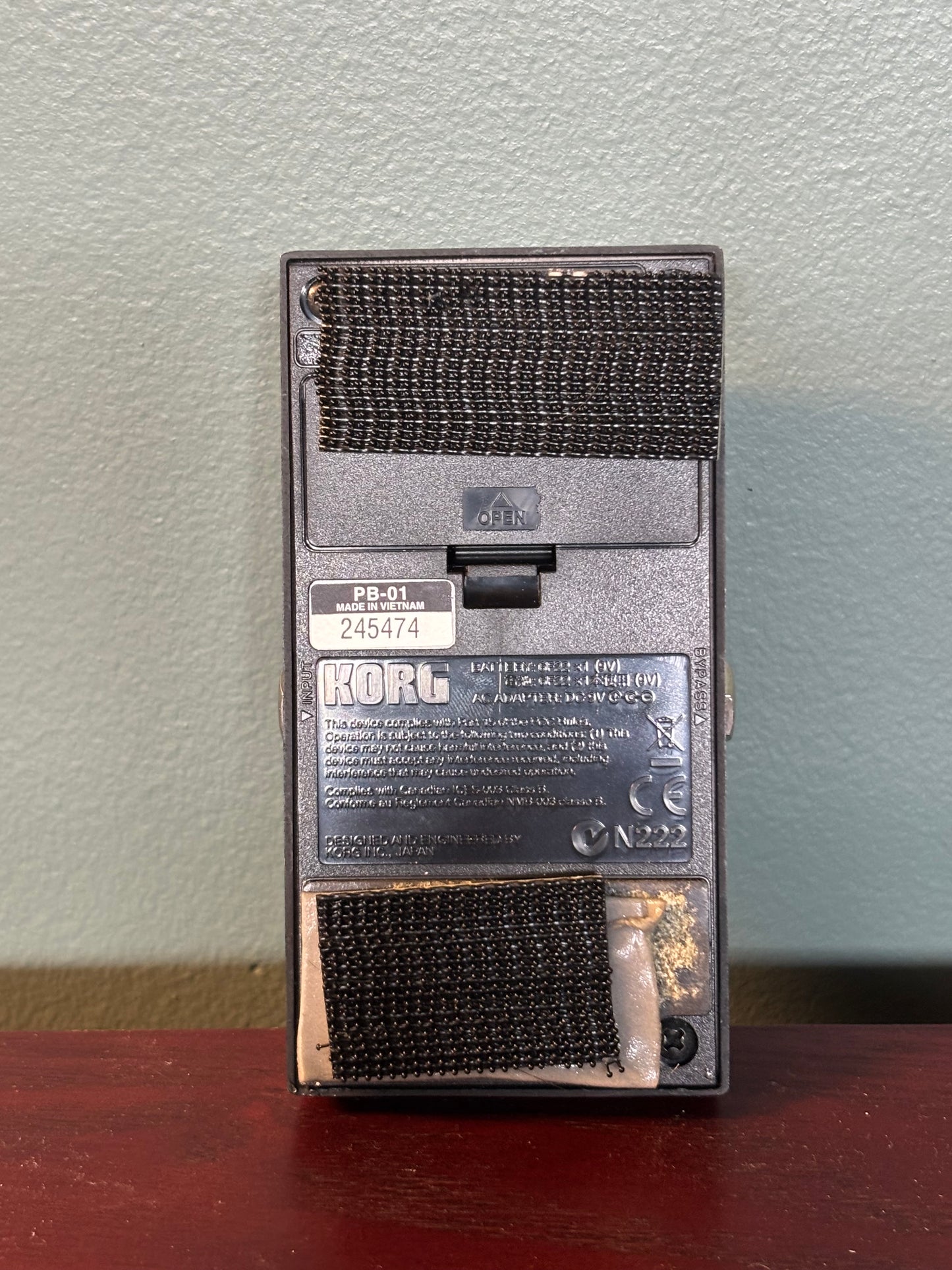 Used KORG Pitchblack Tuner