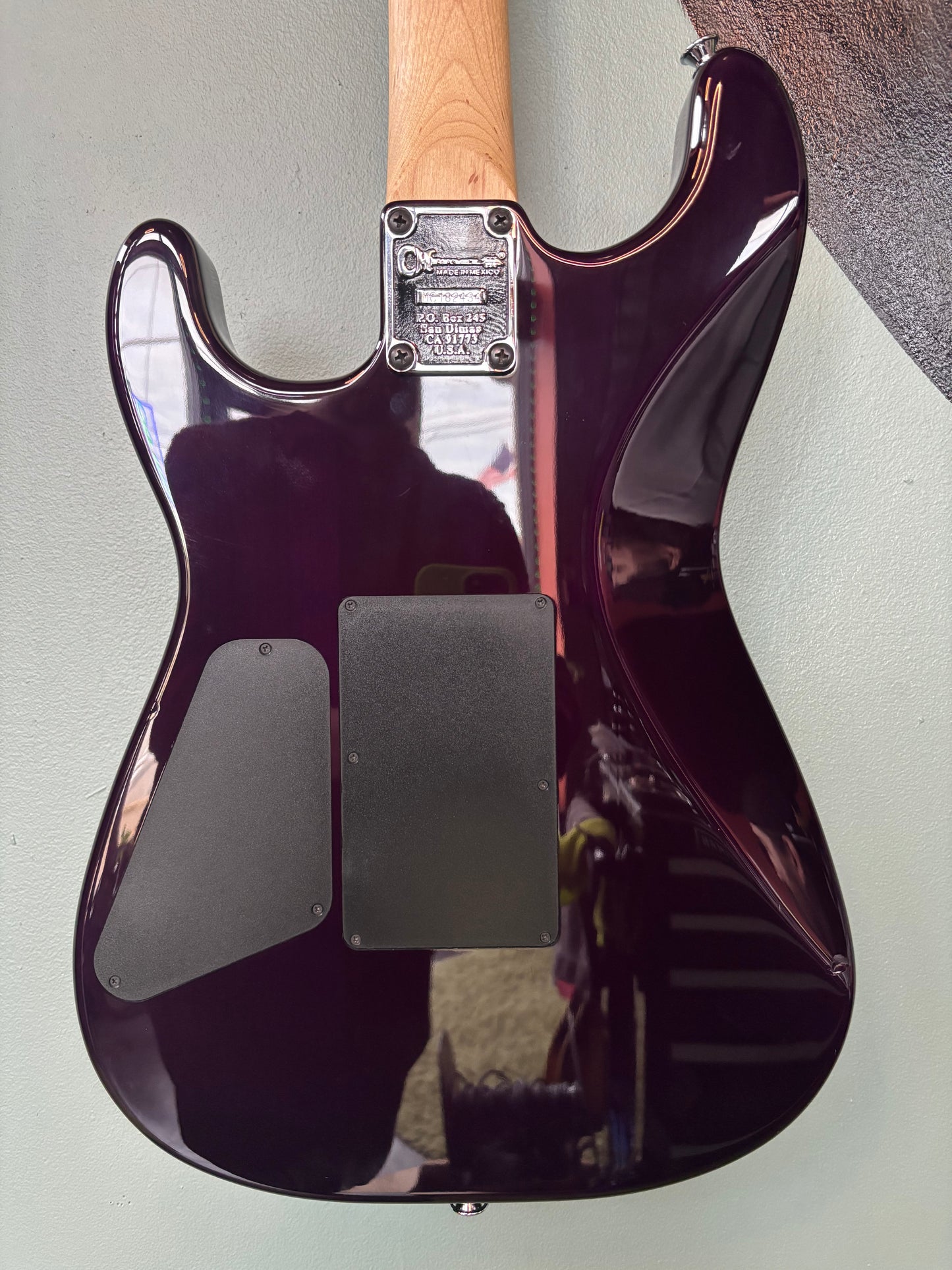 Used Charvel Pro-Mod San Dimas Style 1 HH FR M QM Purple Phaze
