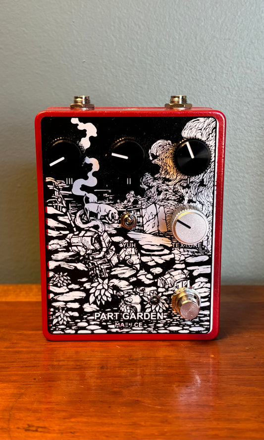 Used Mask Audio Electronics Part Garden