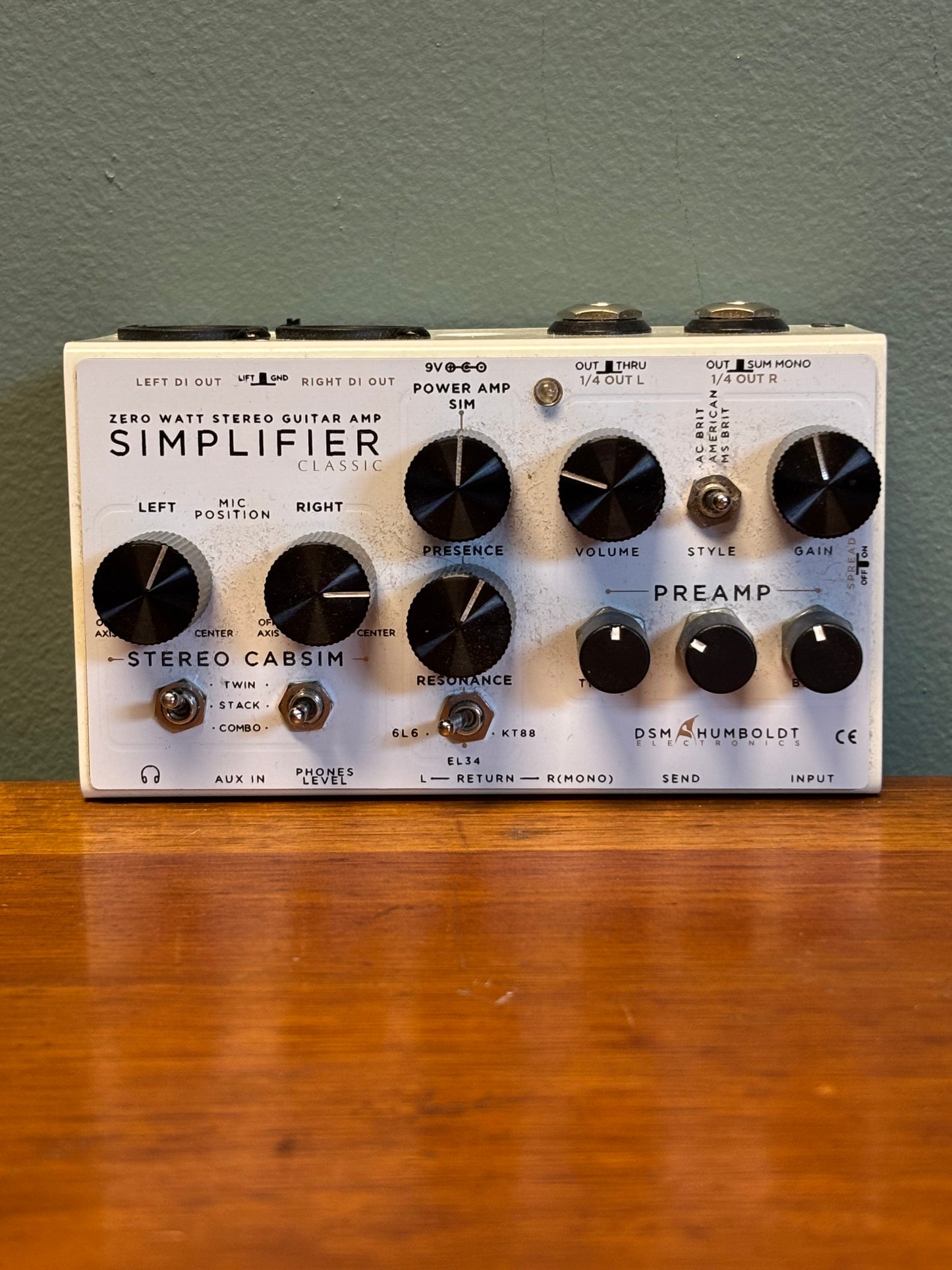 Used DSM Humboldt Simplifier Classic 0 watt Guitar Preamp - The Guitar Shop PGH