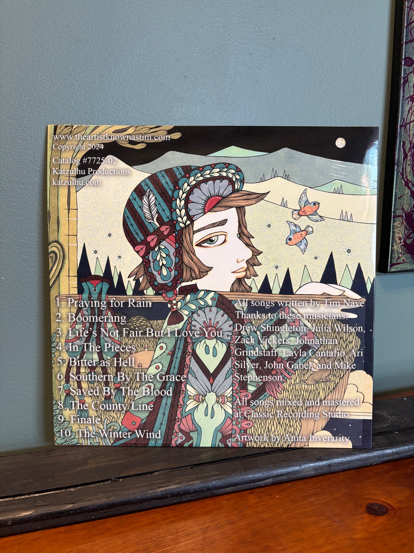 TAKAT (The Artist Known as Tim) Bitter As Hell Vinyl