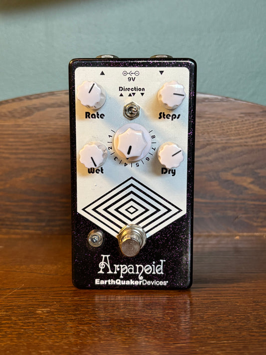 Used EarthQuaker Devices Arpanoid Polyphonic Pitch Arpeggiator V2 - Purple Sparkle