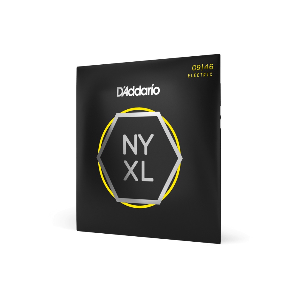 D'Addario NYXL0946 Nickel Wound Electric Guitar Strings, Super Light Top / Regular Bottom, 9-46 by D'Addario