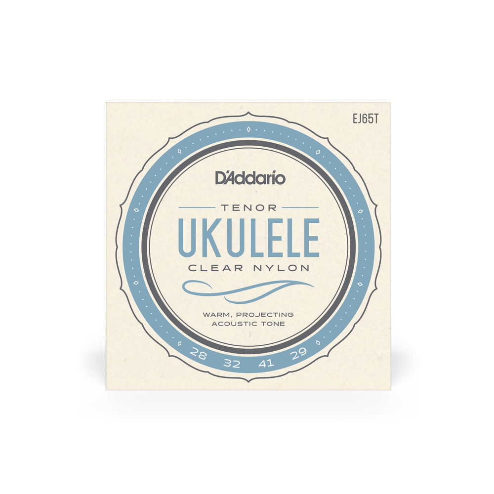 D'Addario EJ65T Pro-Arté Custom Extruded Nylon Ukulele Strings, Tenor by D'Addario