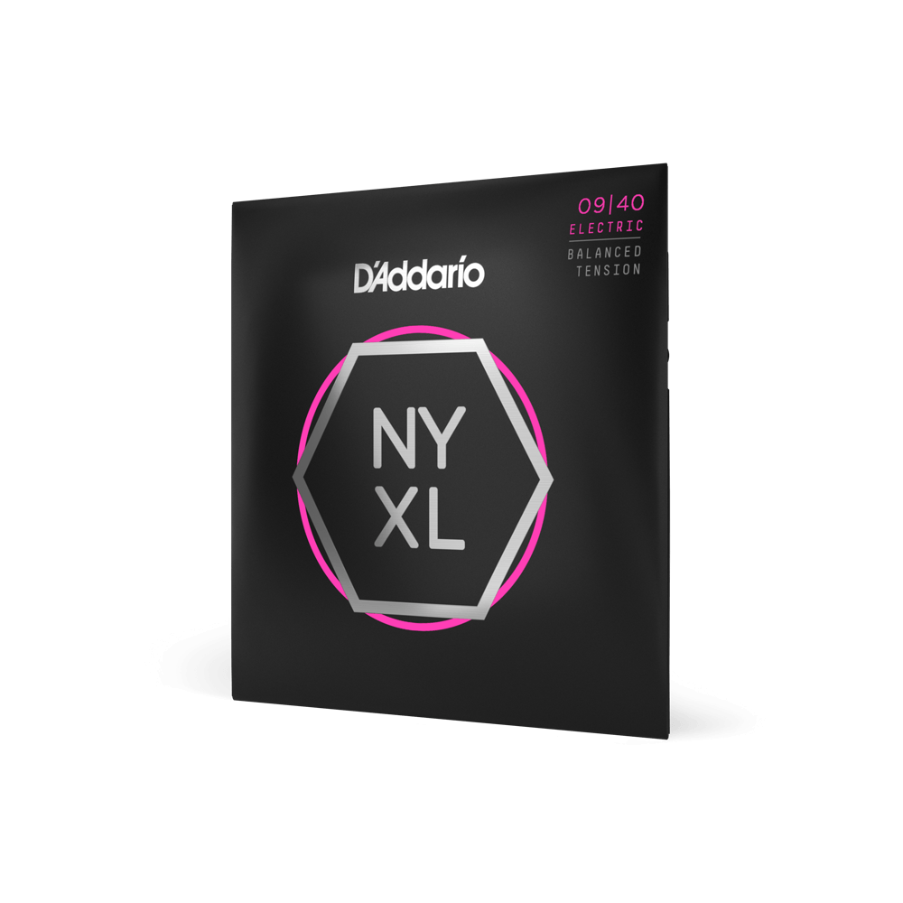D'ADDARIO NYXL NYXL0940BT 09-40 Super Light Balanced Tension Electric Guitar Strings - The Guitar Shop PGH