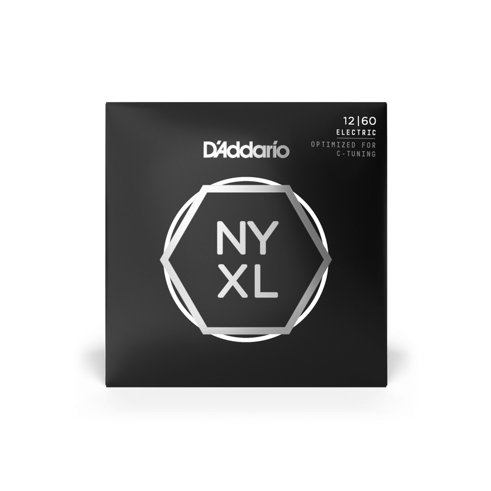 D'Addario NYXL1260 Nickel Wound Electric Guitar Strings, Extra Heavy, 12-60 by D'Addario