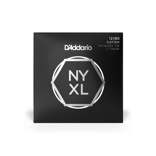 D'Addario NYXL1260 Nickel Wound Electric Guitar Strings, Extra Heavy, 12-60 by D'Addario