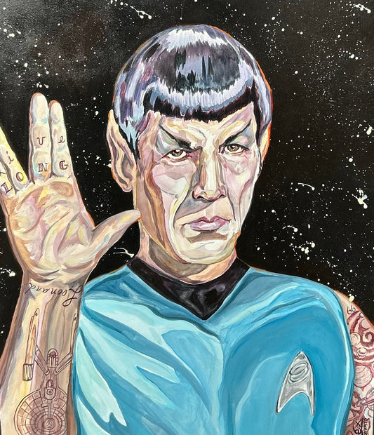 “Spock” Original by Lex Covato