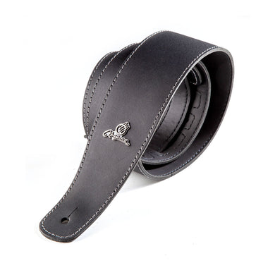 Magma Vintage black leather strap guitar by Magma