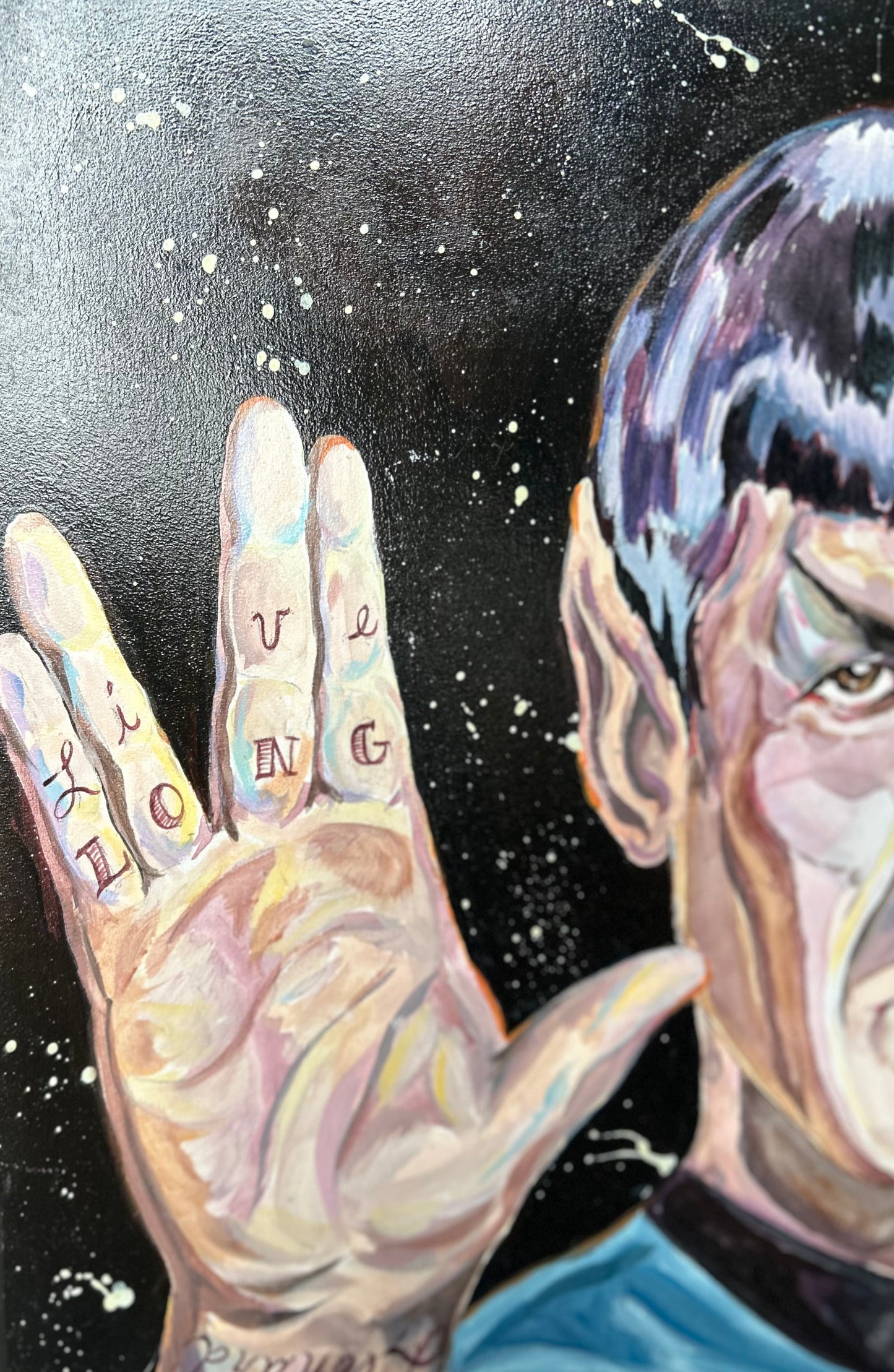 “Spock” Original by Lex Covato