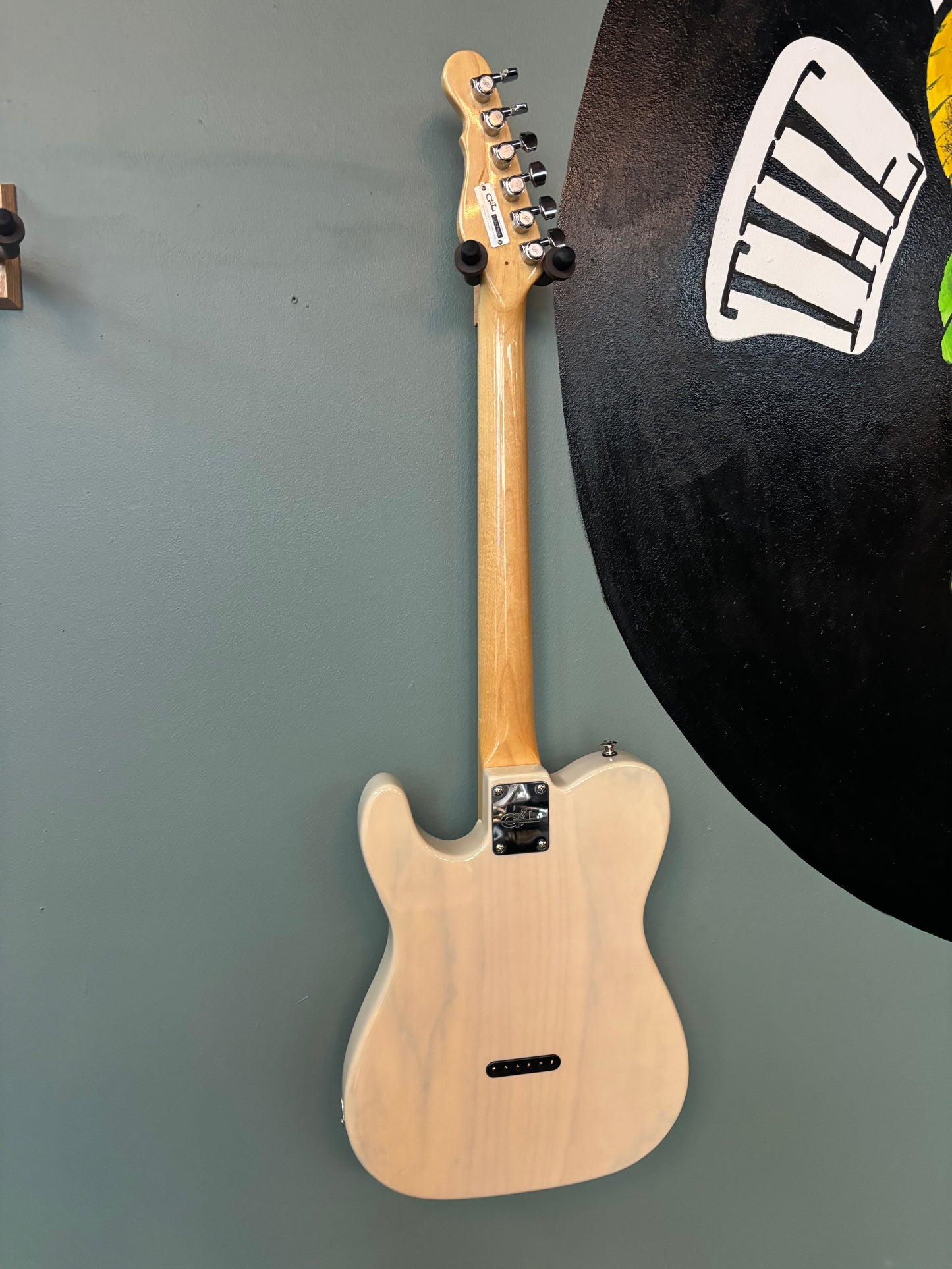 Used G&L Fullerton Deluxe Blonde ASAT Classic Alnico