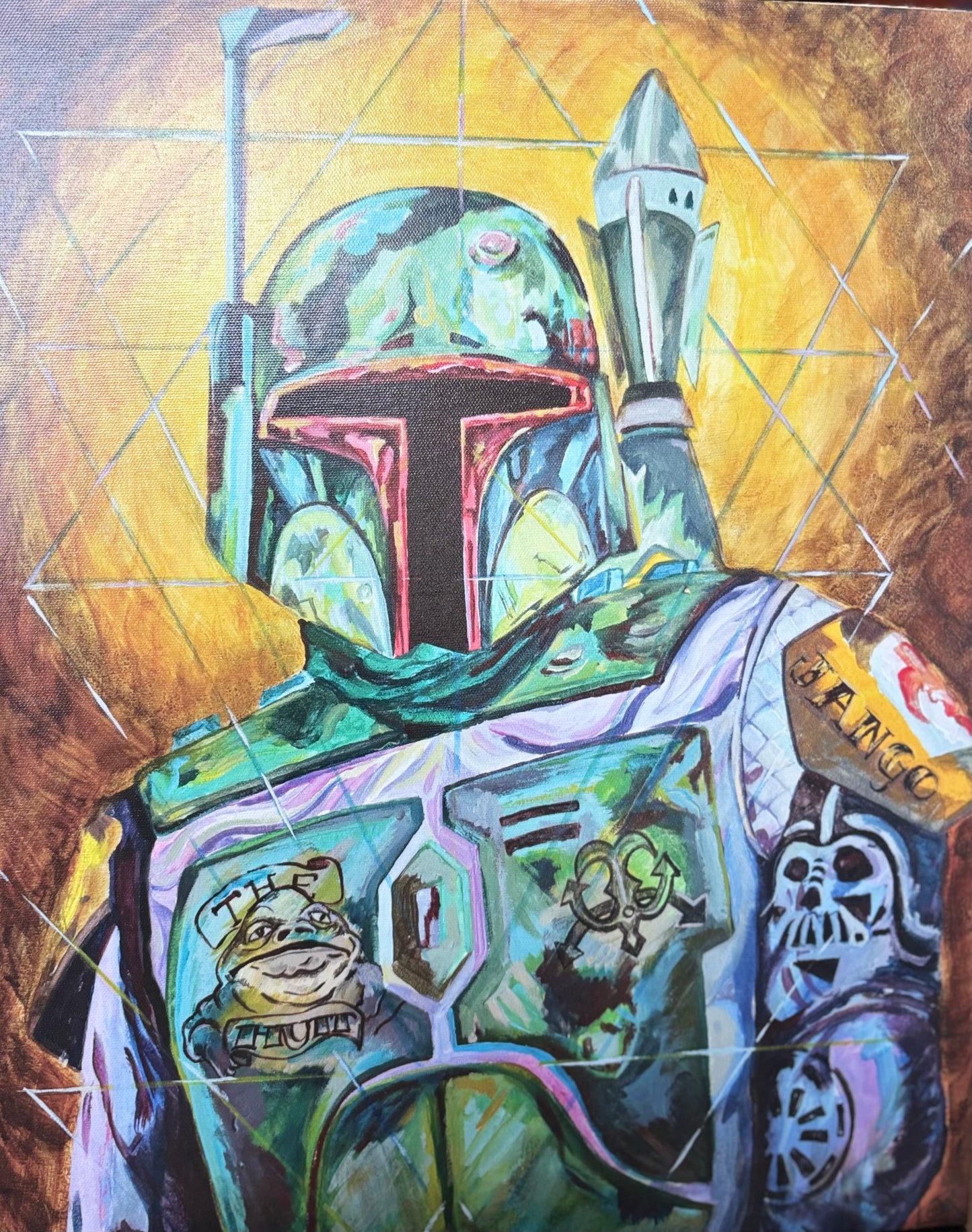 “Boba Fett Inked” by Lex Covato
