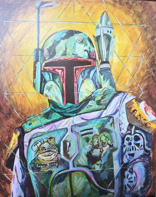 “Boba Fett Inked” by Lex Covato