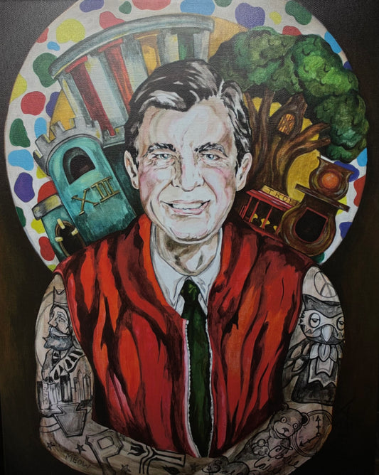 “Mr. Roger’s Inked Neighborhood” by Lex Covato
