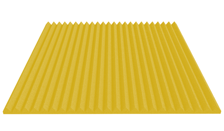 1 Inch Acoustic Foam Wedge Style Panels - 13 Color Options