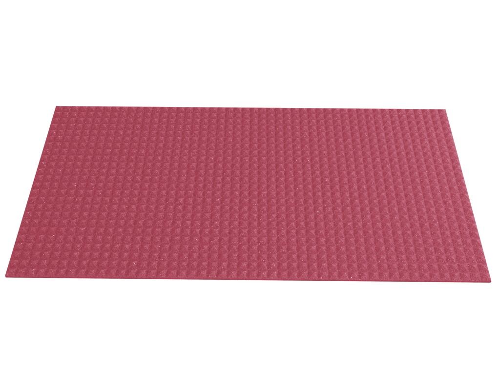 1 Inch Acoustic Foam Pyramid Style Panels - 13 Color Options