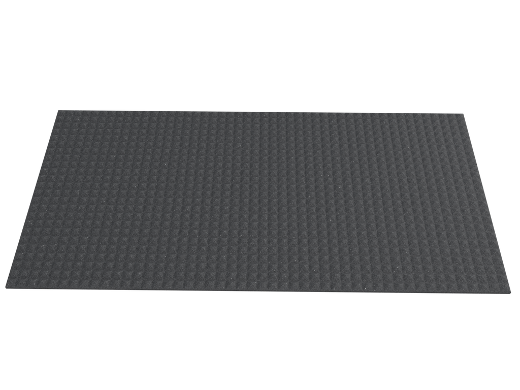 1 Inch Acoustic Foam Pyramid Style Panels - 13 Color Options