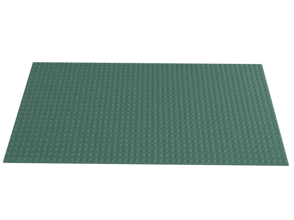 1 Inch Acoustic Foam Pyramid Style Panels - 13 Color Options