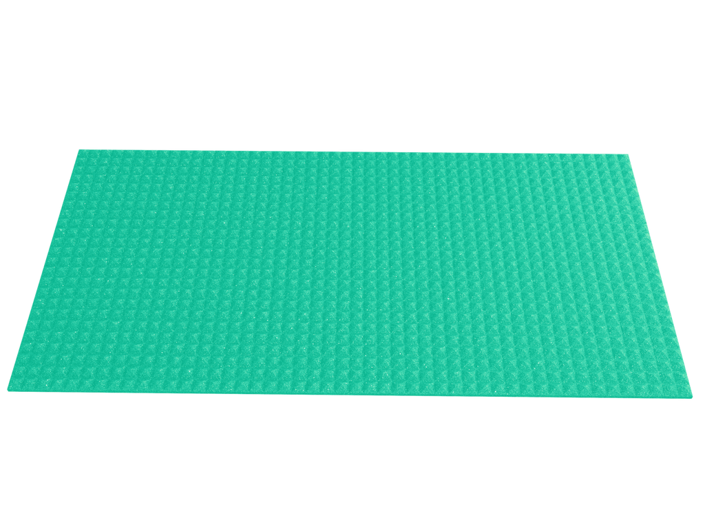 1 Inch Acoustic Foam Pyramid Style Panels - 13 Color Options