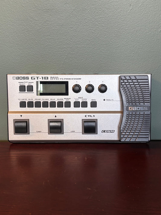 Used Boss GT1B Bass Multi-Effect Processor