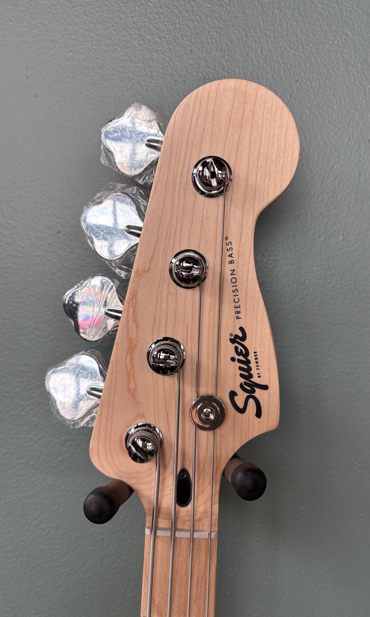 Used Squier FSR Sonic Series Precision Bass Graffiti Yellow
