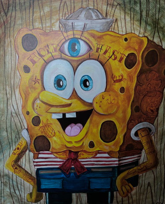 “SpongeBob Third Eye” by Lex Covato