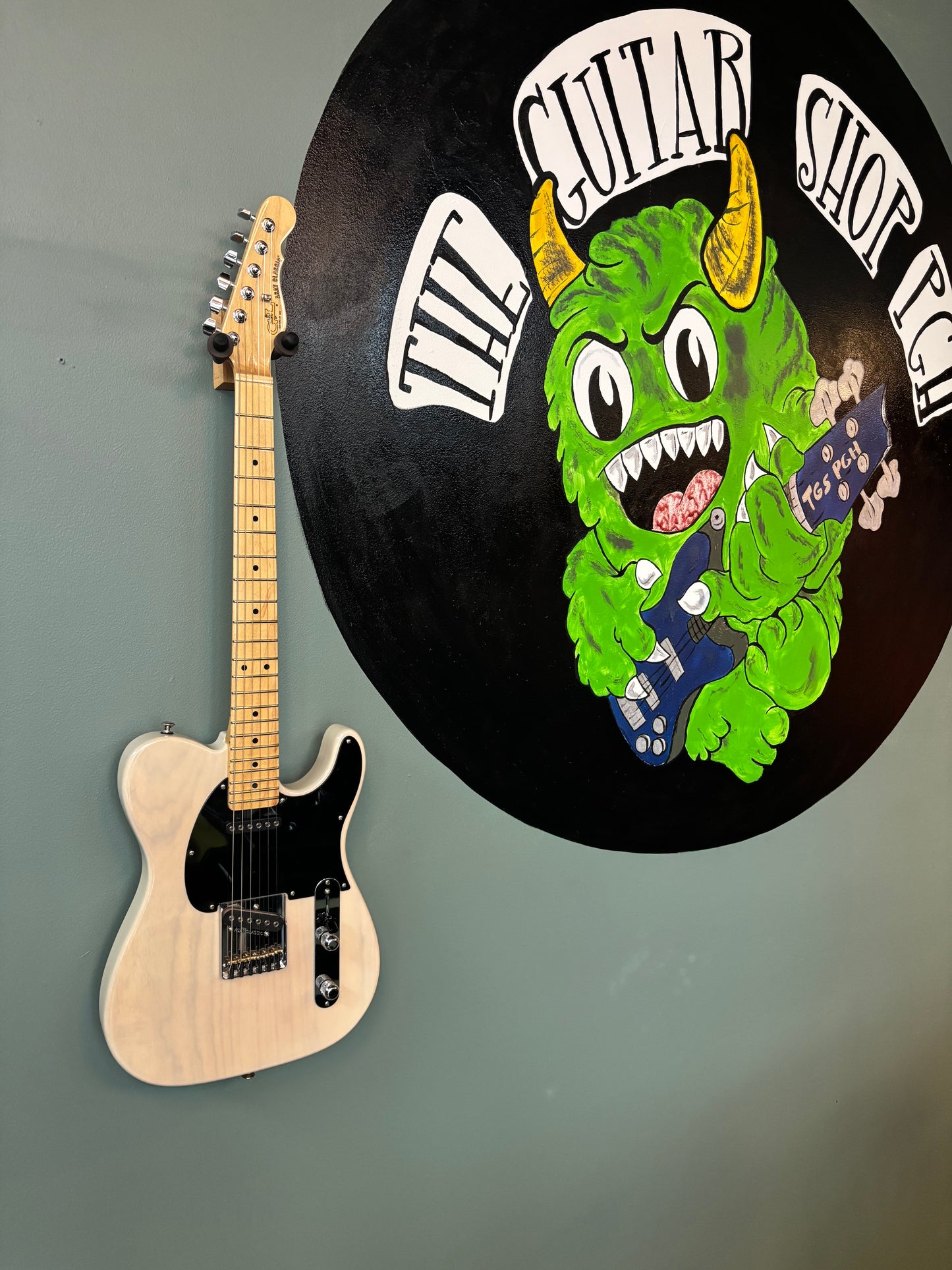 Used G&L Fullerton Deluxe Blonde ASAT Classic Alnico