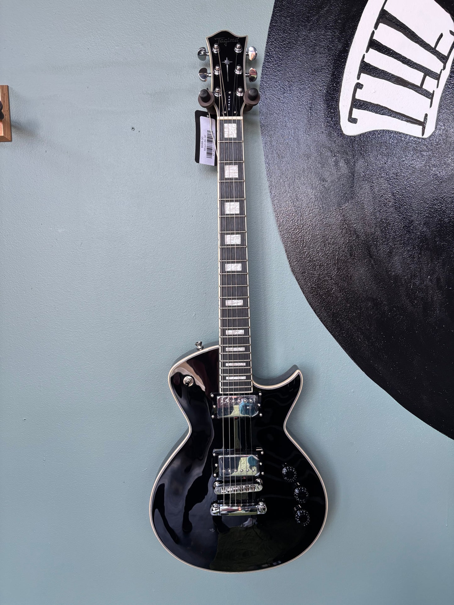 Tagima Usa Tagima Mirach Single Cut Electric Guitar–Black