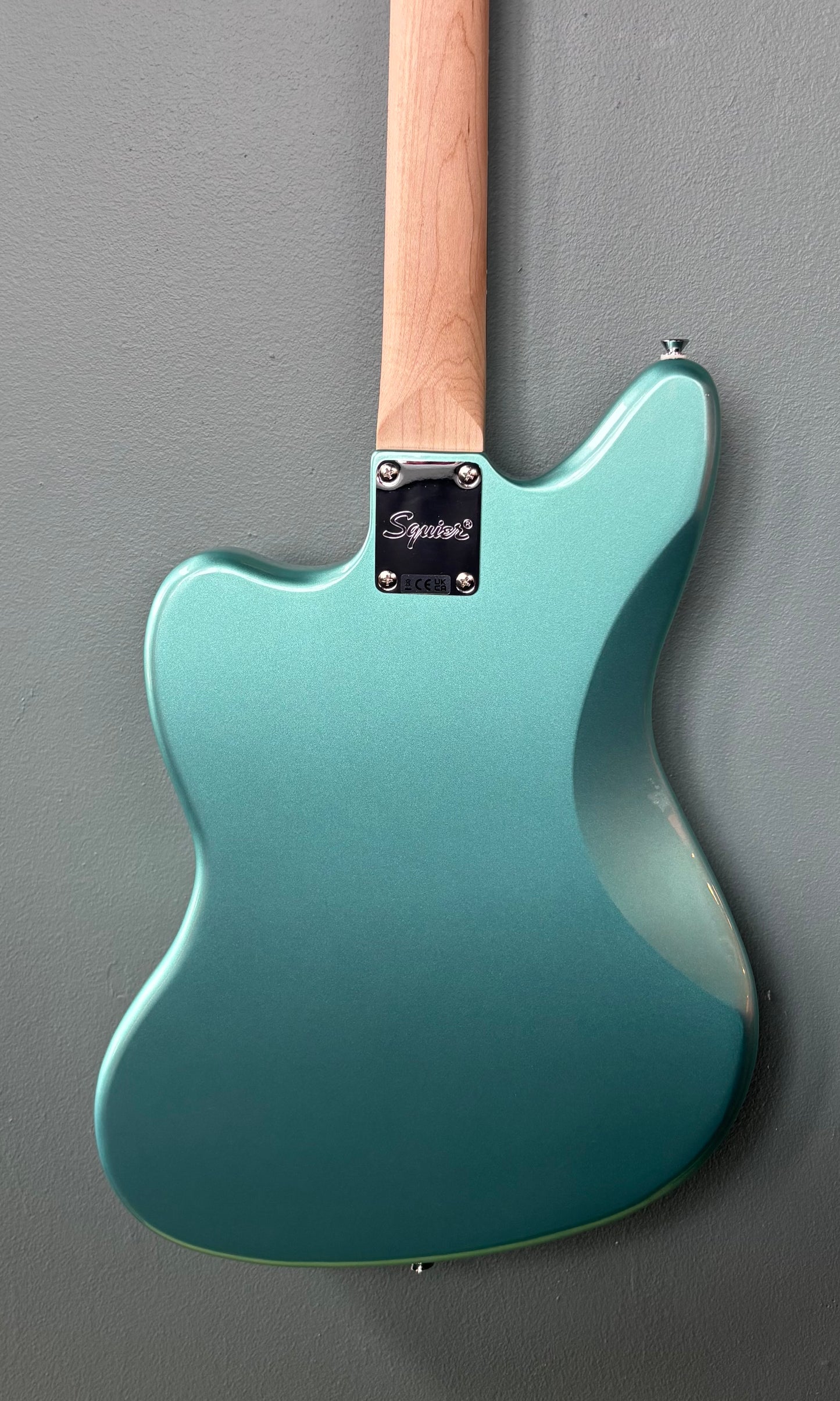 Used Squier FSR Affinity Jaguar Mystic Seafoam