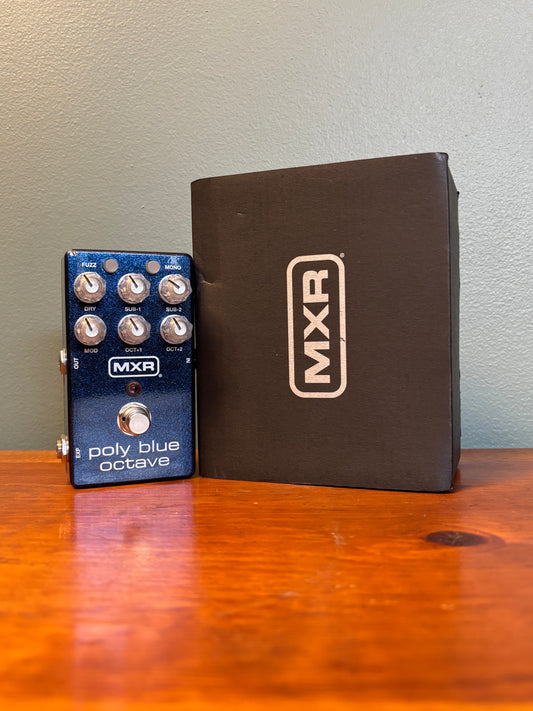 Used MXR M306 Poly Blue Octave