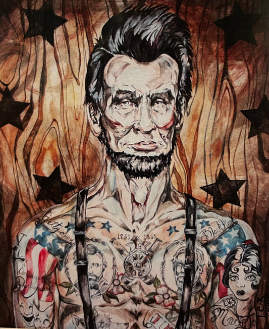 “Lincoln’s Emancipated Ink” by Lex Covato - The Guitar Shop PGH