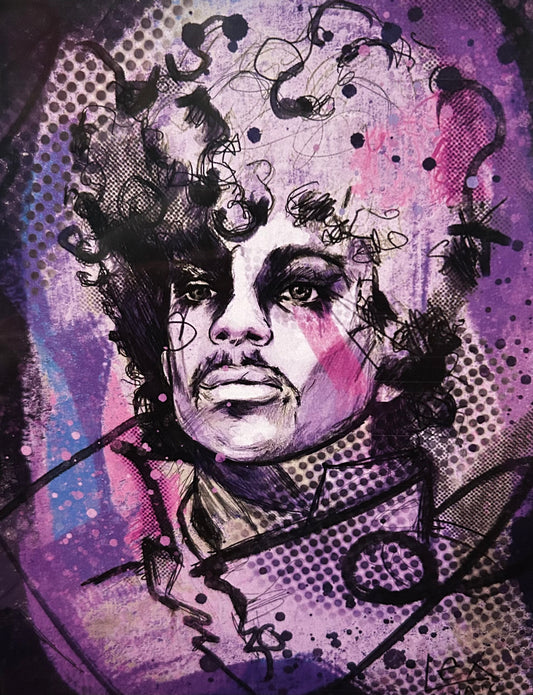 “Prince’s Purple Dream” by Lex Covato - The Guitar Shop PGH