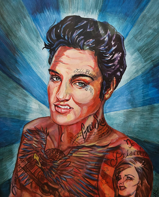 “Elvis: The King’s Ink” by Lex Covato - The Guitar Shop PGH