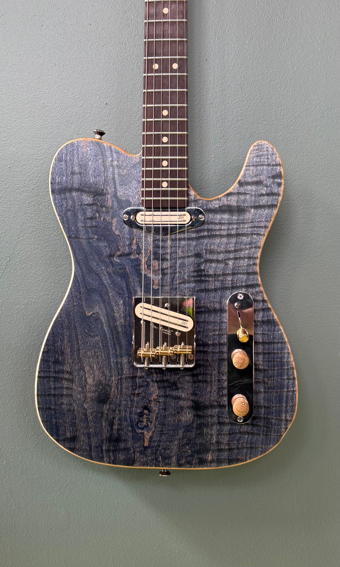 Used Partscaster Custom Build T Style w JBE Danny Gatton Pickups and Case