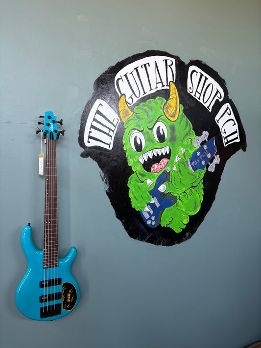 Cort Artisan C5 Dlxe Candy Blu - The Guitar Shop PGH