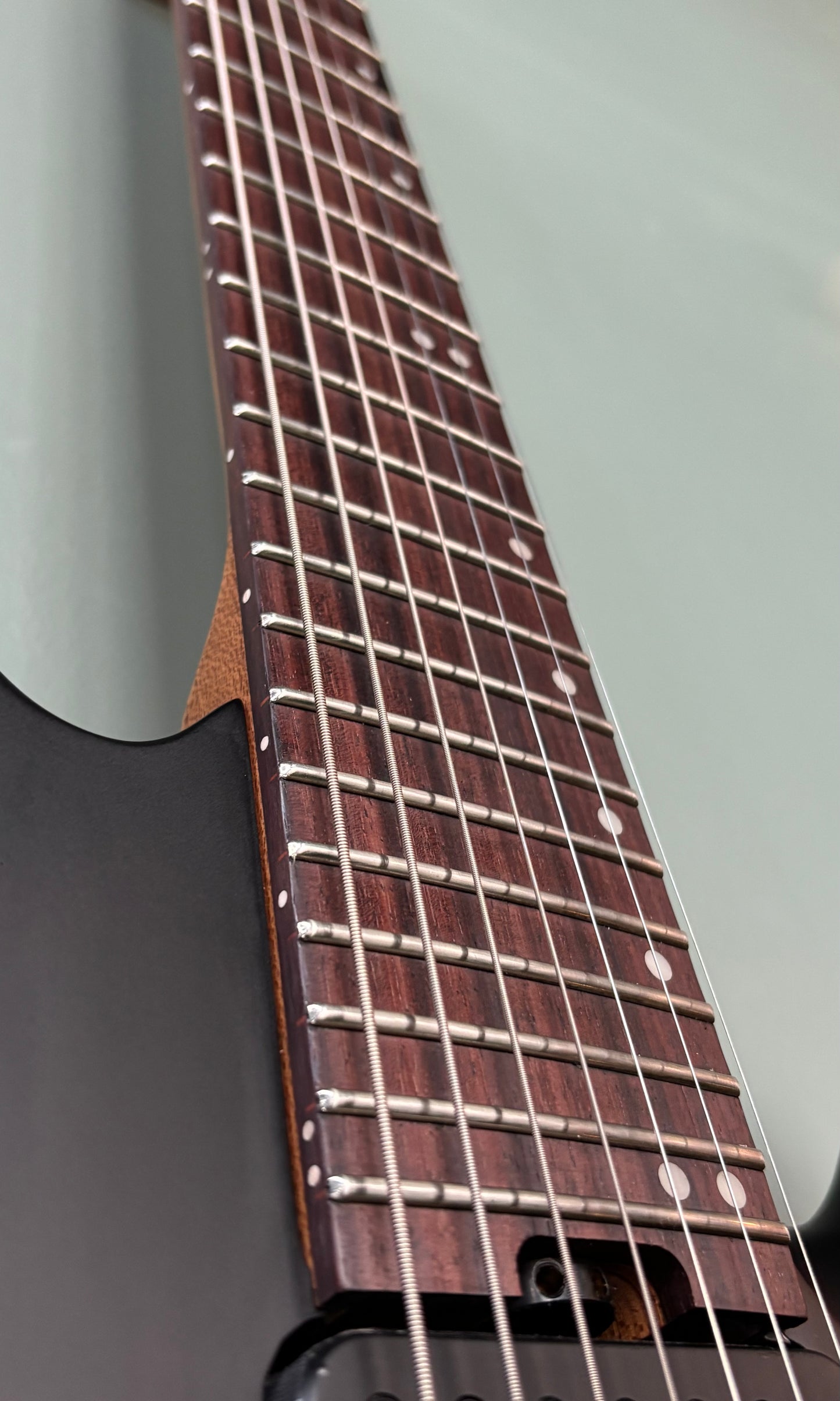Sterling By Music Man Kaizen7 Stealth Black Blemished