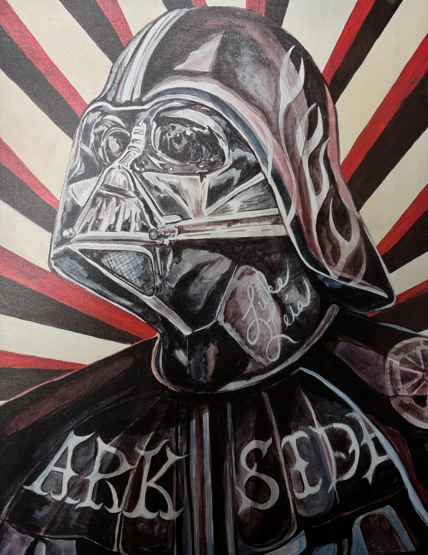 “Darth Vadar’s Dark Ink” by Lex Covato