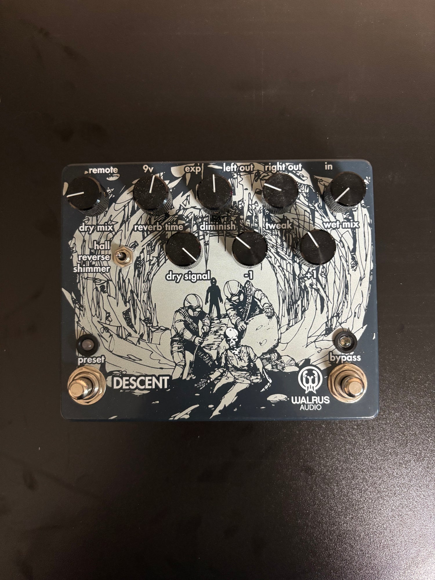 Used Walrus Audio Descent Reverb/Octave Machine - The Guitar Shop PGH