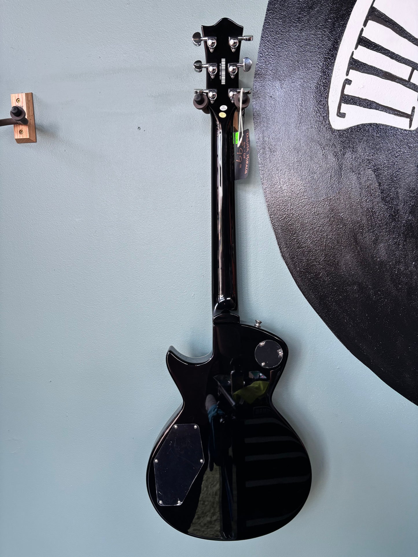 Tagima Usa Tagima Mirach Single Cut Electric Guitar–Black