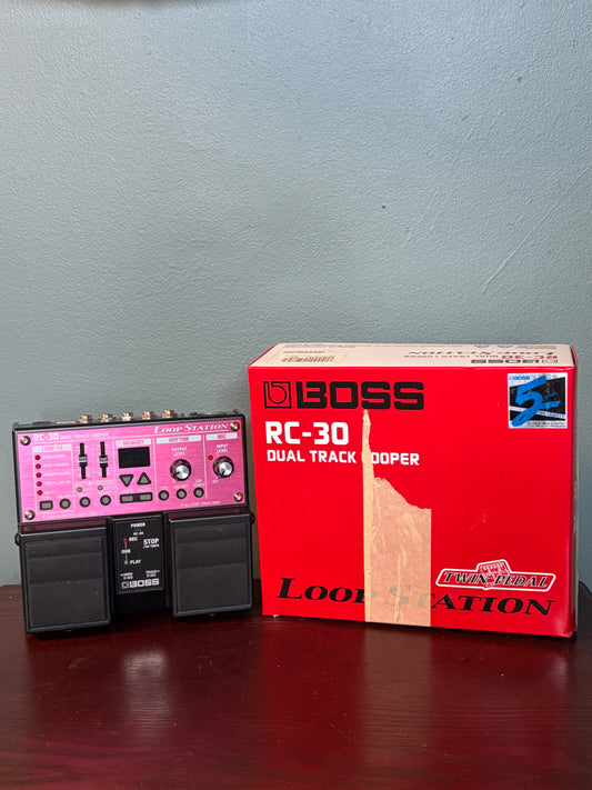 Used Boss RC30 Dual Track Looper