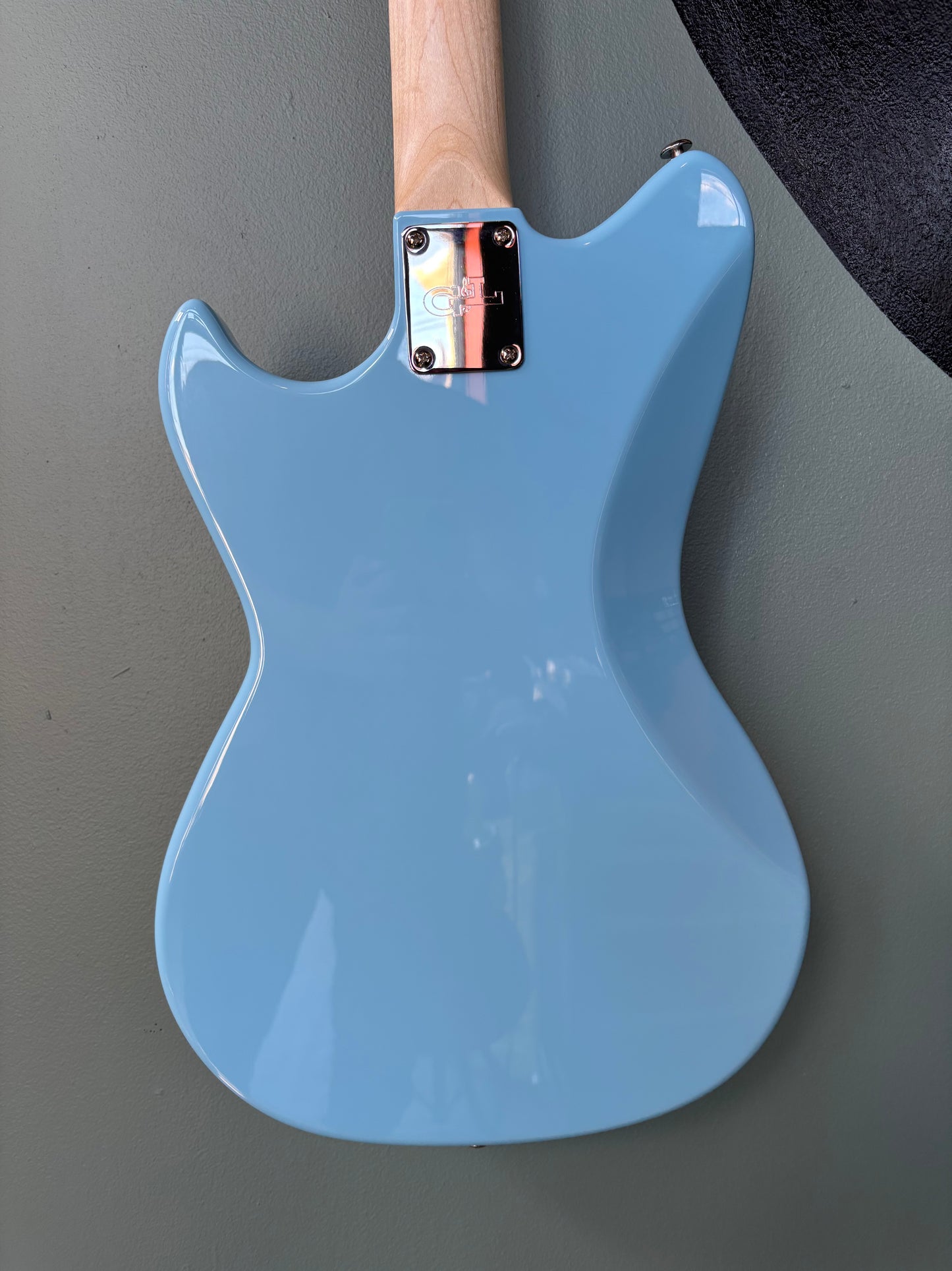 G&L Guitars G&L Fullerton Deluxe Fallout Bass, Himalayan Blue